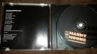 Mandy Moore Extraordinary signed cd 2