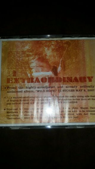 Mandy Moore Extraordinary signed cd 3