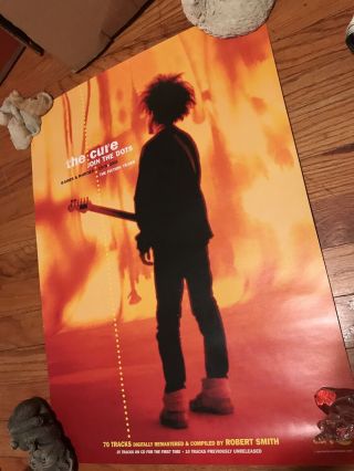 The Cure Join The Dots Promo Poster 2004 Rare Robert Smith Vinyl Shirt Cd