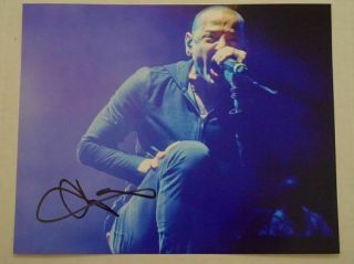 Chester Bennington 8x10 Signed Photo Autographed - " Linkin Park "