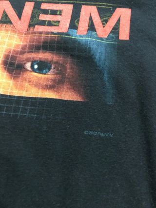 The Eminem Show Anger Management 2002 Tour Rap Long Sleeve Concert Shirt Sz L 3