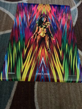 Wonder Woman 84 1984 D/s Double Sided Movie Poster 27x40 2020