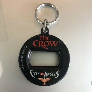 1996 The Crow City Of Angels Key Chain Vintage Bottle Opener Brandon Lee
