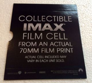 Interstellar 70mm IMAX Film Cell - Coop (1939) 4