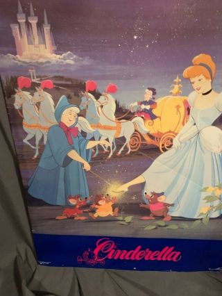 Cinderella Vintage Classic Disney Collectors Poster By One Stop Posters 22 X 28