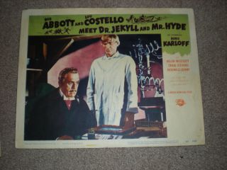 Bud Abbott And Lou Costello Meet Dr.  Jekyll And Mr.  Hyde Orig Lc Karloff