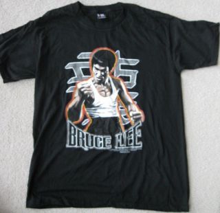 Bruce Lee Vintage 2000 Tee Shirt Size Xl Puffed Ink Image