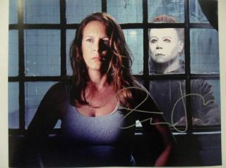Jamie Lee Curtis " Halloween " 8x10 Signed Photo Auto
