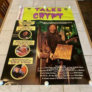 Tales From The Crypt Movie Promo Poster 27x39 Truly Terrifying Stories Horror