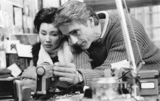 Jeremy Irons & Maggie Cheung In " Chinese Box " 1998 Vintage Still