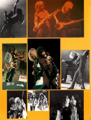 AEROSMITH 1977 ROCKS TOUR CONCERT PROGRAM BOOK / STEVEN TYLER / VG 2 NEAR 4