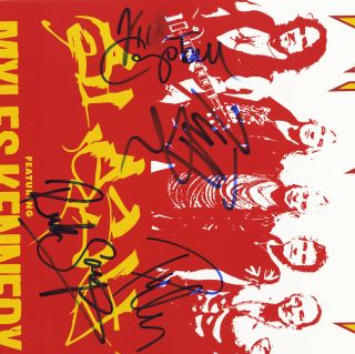 Def Leppard autographed concert poster 2013 Phil Collen Joe Elliott,  Rick Savage 2