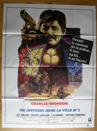 Death Wish 2 Charles Bronson French Movie Poster 63 " X47 " 
