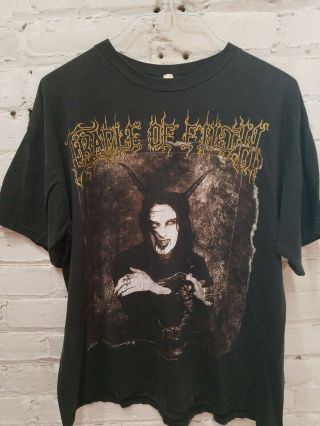 Cradle Of Filth The Wall - Eyed Vain & Insane Shirt Size Xl Read