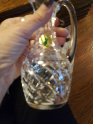 Waterford Crystal Glendore Vinegar/Oil Cruets,  Decanters,  OLD watermark on both 7