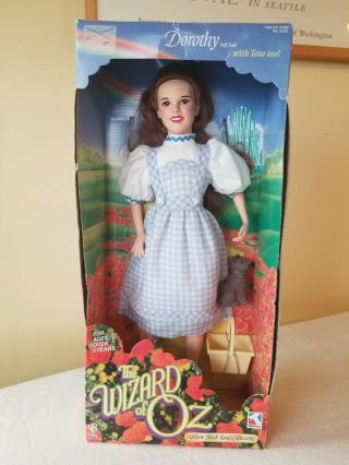 Trevco Wizard Of Oz Dorothy 15 " Soft Doll W/ Toto 1998