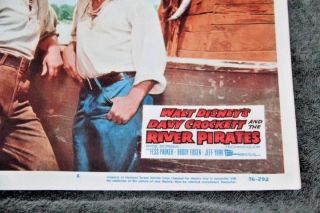 Davy Crockett and the River Pirates 1956 lobby card 3