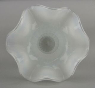 Fenton COTTAGE ROSES French Opalescent Rib Optic 9 