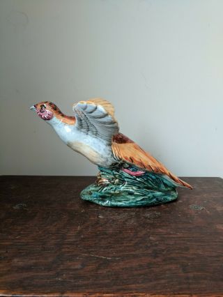 Stangl Pottery Birds Pheasant Hen 7 " X 8.  5 " X 10 " Figurine Signed 3491