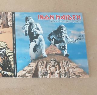 Iron Maiden Godfather Records Slave To The Power Cd Glasgow 1984