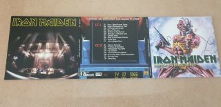 Iron Maiden Godfather Records living in the Golden Years CD Leicester 1986 2