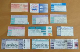 U2 12 Concert Ticket Stubs Los Angeles Las Vegas Nyc 1987 2001 U2