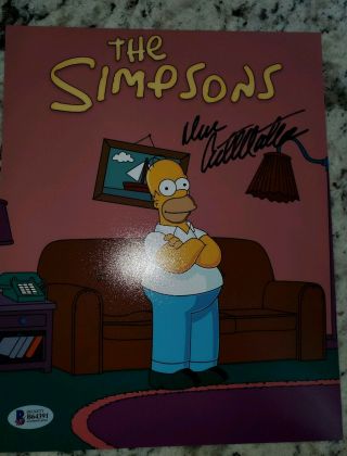 Dan Castellaneta Signed 8x10 Photo Autograph Homer Simpsons Bas