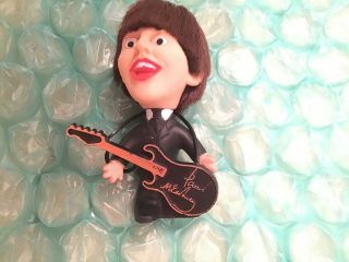 Vintage 1964 Nems Ent Beatles Doll Figures Paul Mccartney With Guitar