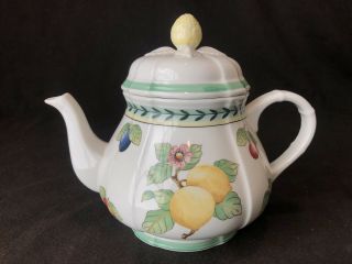 Villeroy And Boch French Garden Fleurence Teapot And Lid