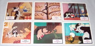 The Sylvester & Tweety Show Warner Bros Animation 6 French Lobby Cards