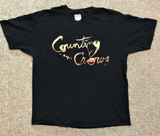 Counting Crows 1993 T - Shirt Size Xl August And Everything After Tour