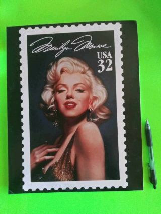 Marilyn Monroe Postal Usps Memorabilia Stamps Fdc/commemorative Cover / Poster