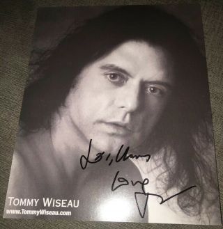 Exact Proof Tommy Wiseau Signed The Room 8x10 Photo " Oh Hi Mark " Rare