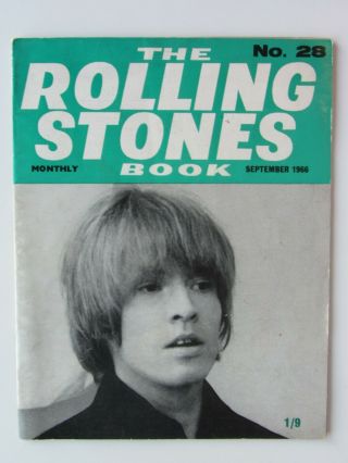 The Rolling Stones Monthly Book No 28 1966 Issue Fantastic