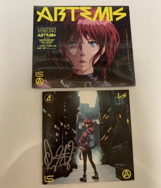 Our Rescue Charity - Lindsey Stirling Signed Artemis Booklet,  Cd
