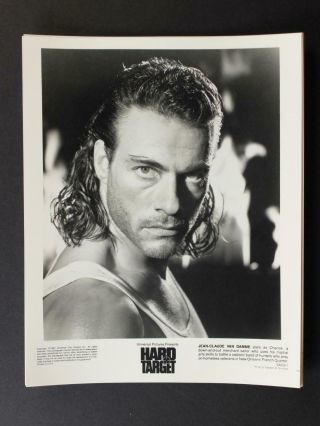 Eight 1993 Hard Target Movie Still Photos Jean - Claude Van Damme