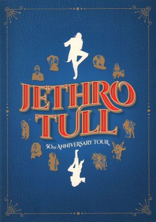 Jethro Tull 2018 50th Anniversary Tour Concert Program Book Booklet / Nmt 2