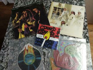Trick 5x Vinyl Records: At Budokan Dream Police The Flame Don 