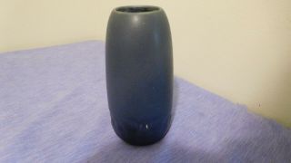 1918 Rookwood Art Pottery Matte Blue Vase 1890