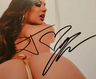 Sexy Porn Star ASS Jynx Maze authentic signed autographed 8x10 photo 2