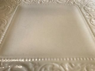 Vintage Wedgwood PATRICIAN PLAIN (Old) Square Handled Cake Plate,  11 5/8 
