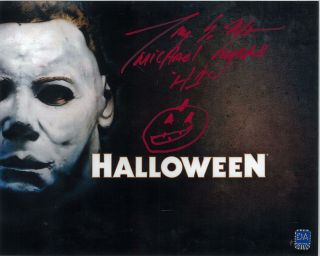 Tony Moran Autographed 8x10 Halloween Title Photo