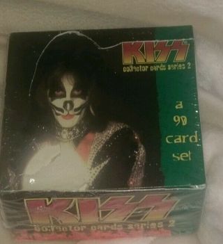 1998 Kiss Collectors Cards Series 2 Box W/36 Packs Trading Cards