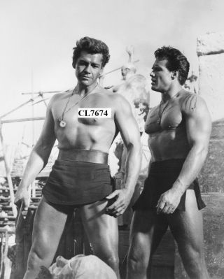 Gordon Scott And Steve Reeves In The Movie 
