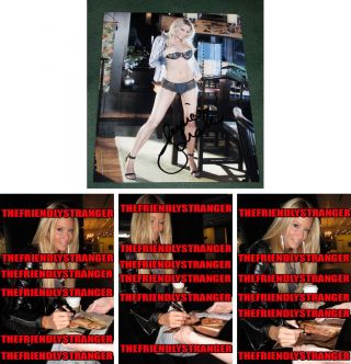 Jessica Drake Signed Autographed 8x10 Photo - Proof - Hot Sexy Pornstar