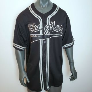 Eagles Hotel California Tour Baseball Sewn Baseball Jersey Shirt 2003 Size Xl
