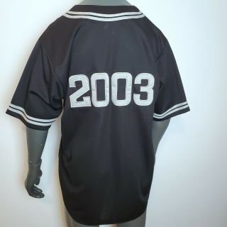 Eagles Hotel California Tour Baseball Sewn Baseball Jersey Shirt 2003 Size XL 2