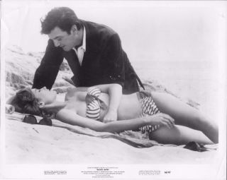 Marissa Mathes & William Campbell In " Blood Bath " 8x10 Vintage Movie Still