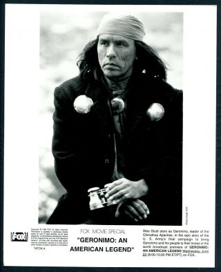 Geronimo An American Legend ’99 Indian Wes Studi Portrait