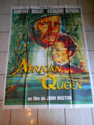 African Queen - John Huston - Humphrey Bogart - Katharine Hepburn